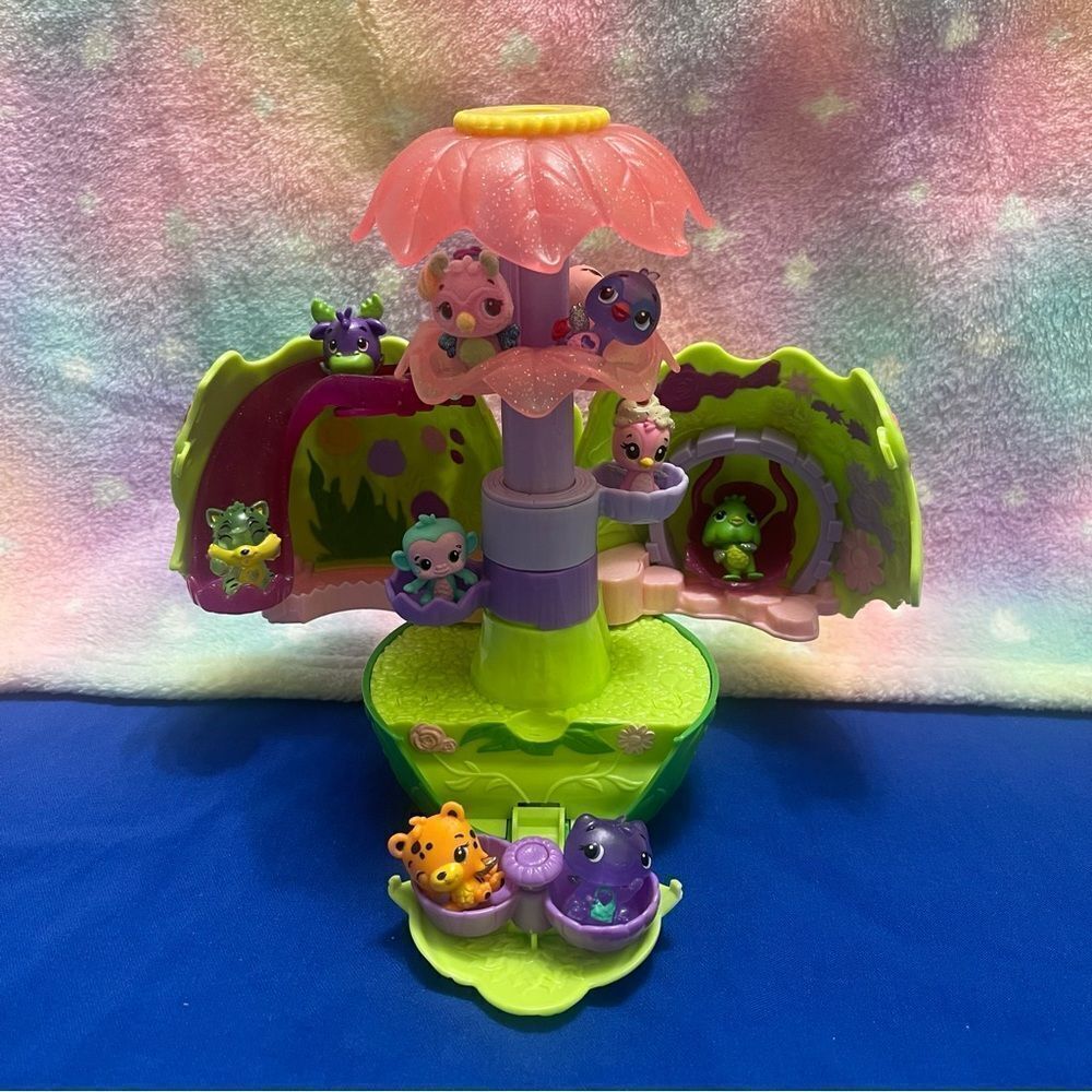HATCHIMALS secret Egg flower Play set